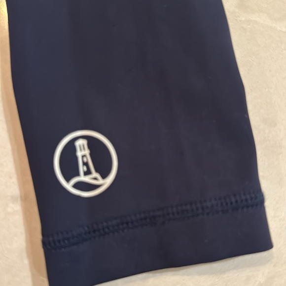 Lands' End Kids Rashguard Swim Long Sleeve Hooded Front Pocket Size 4T - Picture 2 of 4